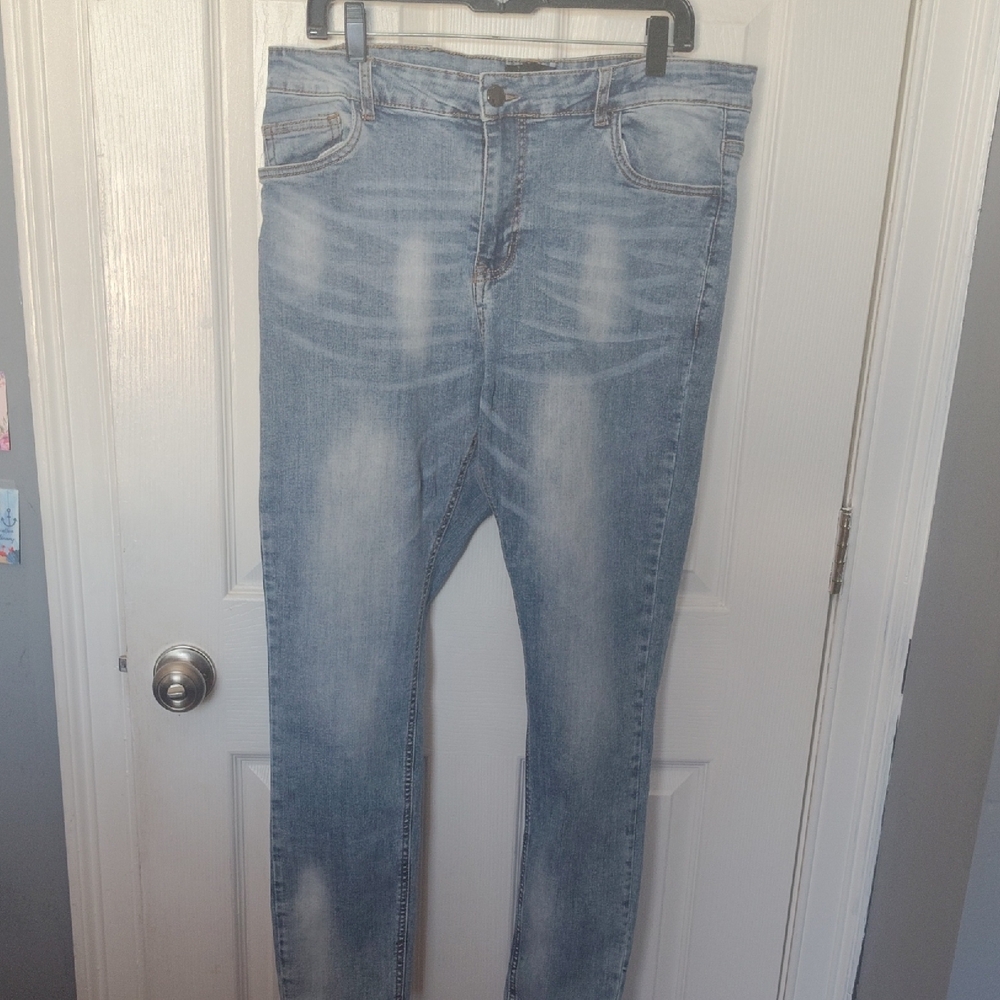 Men's Classic Stretch Denim Skinny Jeans